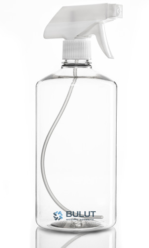 1000 CC Şeffaf Boş Pet Şişe Toptan Şişe Beyaz Klasik Triggerli