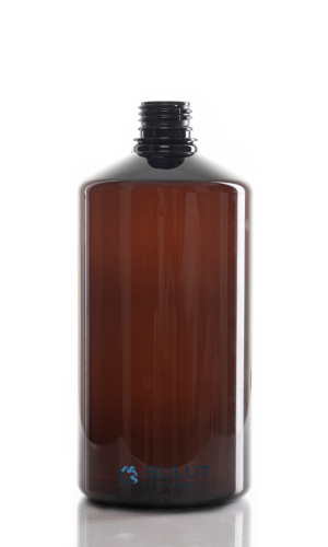 1000 ML Amber Pet Şişe Toptan Boş Plastik Şişe