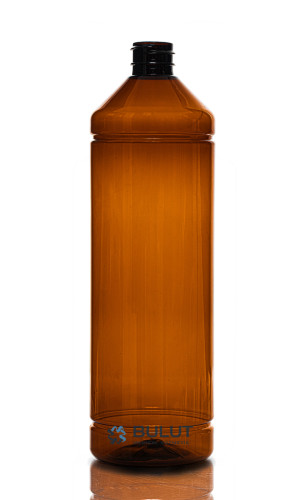 1000 ML Toptan Amber Pet Şişe Boş Plastik Şişe