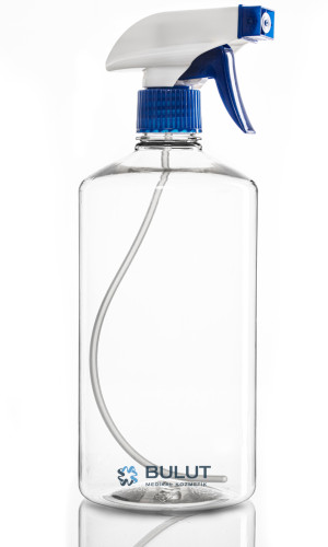 1000 ML Toptan Pet Şişe Boş Şişe Mavi Beyaz Triggerli