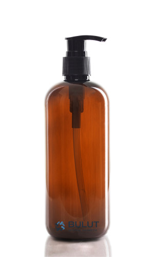 400 ML Boş Amber Şişe Toptan Pet Şişe Siyah Sıvı Sabun Pompalı